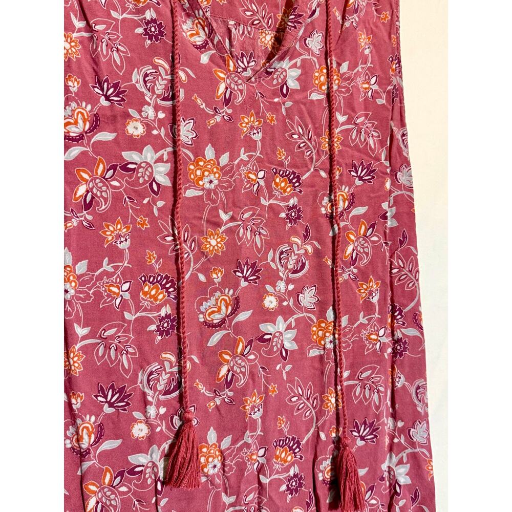 Beachlunchlounge Collection Patterned Dress Woman’s Petite Small. - Picture 4 of 6